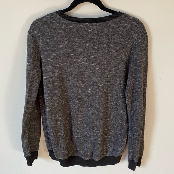 Aritzia Wilfred | Grey Knit Pullover - Picture 3 of 4